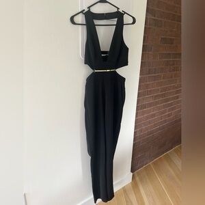 Express Black Evening Jumpsuit